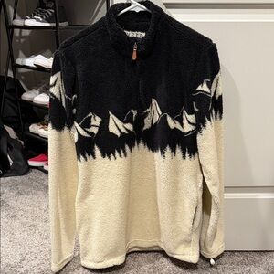 Sweater - Black and Cream